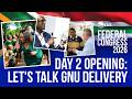 LIVE: DA Congress 2026: Day 2 Opening, Policy and Delivery