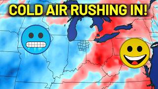 DRAMATIC temperature swing, strong winds & wintry weather for Fort Wayne Area | 01/09/2025 Forecast