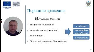 Первинний огляд не травмованого пацієнта на догоспітальному етапі