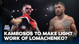 'The blood is boiling' - Kambosas aiming to 'retire' Lomachenko in epic title bo