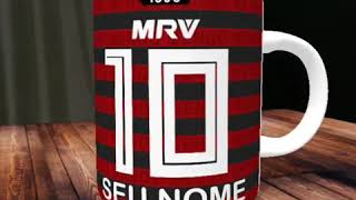 Caneca personalizada do Flamengo