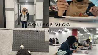 college vlog 🎧 | back to college, assignments, studying + more || 📍bac college, Malaysia