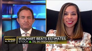 Walmart's earnings correlate to consumer sentiment, says Refinitiv's Jharonne Martis