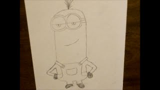 How to draw Minions! (Kevin)