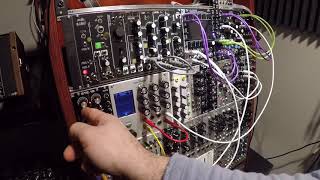 Modular Ambient Industrial Improv Session , Almost Self Playing Patch