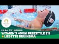 🇳🇱 Liesette Bruinsma Wins Women's 400m Freestyle S11 | Para Swimming - Paris 2024 Paralympics