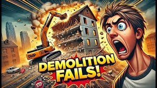 Epic Demolition Fails and Bulldozer Accidents!