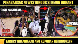 Westbrook SINUPALPAL si Durant! Davis Nag-ala MVP sa GALAWAN!