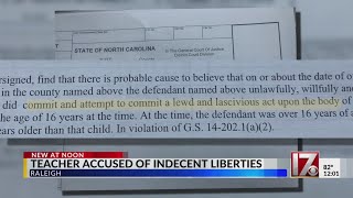 Ex-Wake County teacher charged with indecent liberties appears in court