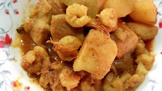 ওল চিংড়ির ডালনা।Ol Chingri Dalna|OL er Dalna|Authentic Bengali Recipe|Chingri Ol Dalna|