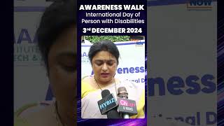 Awareness Walk | International Day of Persons with Disabilities 2024 | Telugu Now