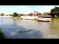 tugboat tug boat carrying sand on the chao phraya river mae tum channel