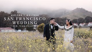 Romantic San Francisco Wedding | The Golden Gate Bridge
