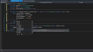Vb .Net Intermediate Level: Repair Shop DB - Form Load Event 25/33