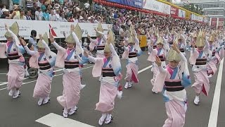 夏夜に響くヤットサー 阿波おどり開幕