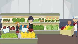 Shopping At the Grocery Store - Learn English Conversation