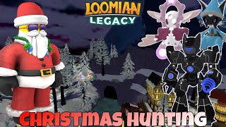 EVEN MORE 4-Way Hunting for stuff (Targets: Gamma Celesting/Gamma Xmas Duskit) | Loomian Legacy