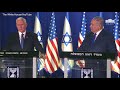 U.S. Vice President Pence comments with Israeli PM Netanyahu