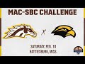 Southern Miss vs Western Michigan (2.10.24) // VICTOR IWUAKOR // VICTOR HART // TATE RYDER