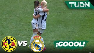 ¡ATHENEA no perdona al AMÉRICA! | América 3-2 Real Madrid | Amistoso Internacional Femenil | TUDN