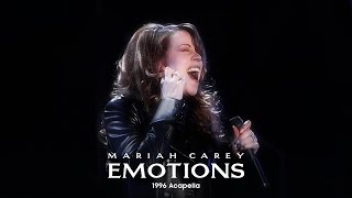 Mariah Carey - Emotions (Live at the Tokyo Dome 1996 - Filtered Lead Vocals)