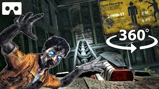 360° VR Zombie Armageddon Roller Coaster