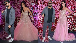 Katrina Kaif Promote movie Phone Bhoot in Beautiful Pink Color dress | Vicky Kaushal