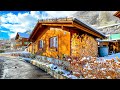 The magical Swiss village Oberried on a sunny winter day ❄️ Switzerland 4K 🇨🇭