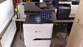 Lexmark XC4140 Demonstration / Demo