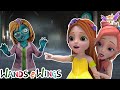 Clumsy Zombie | Zombie Teacher + Where Is My Color | Princess Song - Wands and Wings