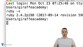 3 Mac Installation Ruby Tutorial 3