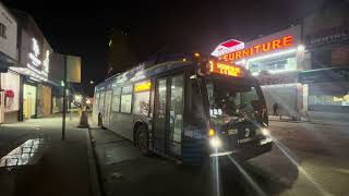 4K 2025: MTA NYC Bus 2021 Novabus LFS Hybrid #9839 On The Bx3