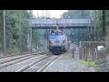 maryland mta marc bombardier dual aem 7 s 4907 and 4901 departure