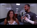 aj confronts cm punk raw may 21 2012