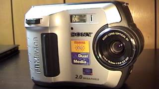 The last floppy disk camera - Sony Mavica MVC-FD200 (2002)