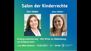 Salon der Kinderrechte I Folge 13: Kindergrundsicherung - DAS Mittel zur Bekämpfung von Kinderarmut?