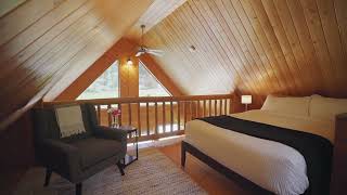 Tweedsmuir Park Lodge  - Loft Chalet Video Tour