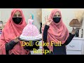 How To Make Doll Cake // Home Made Recipe// Baking // @SRCakesandBakes