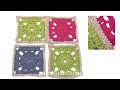 How to assembly the crochet squares in DROPS 163-4