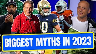 Josh Pate On College Football's Biggest Myths In 2023 (Late Kick Cut)