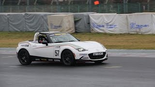 マツダ ロードスター カップカー\u0026NR-A 筑波サーキット試乗 　【MAZDA MX-5 GLOBAL CUP CAR\u0026NR-A in Tsukuba Circuit Course 2000】