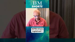 WIPRO Share Explained !!  #shorts #wipro #wiprosharelatestnews