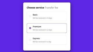 🚀 Radio Button for 2022 - Custom Radio Button with HTML and CSS Only