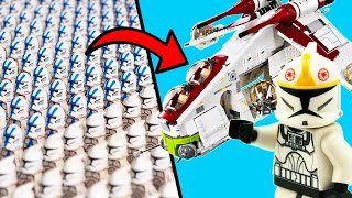 I Built a New LEGO Clone Army to Fill the UCS Gunship!