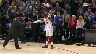 LeBron James is honored by Cavaliers fans after breaking Michael Jordan record
