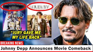 JOHNNY DEPP FIRST MOVIE ROLE SINCE TRIAL  [BREAKING NEWS!]