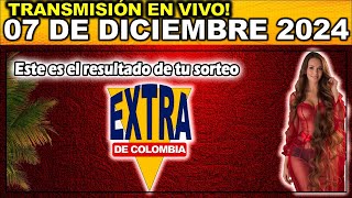 Resultado EXTRA DE COLOMBIA del SÁBADO 07 de diciembre de 2024.