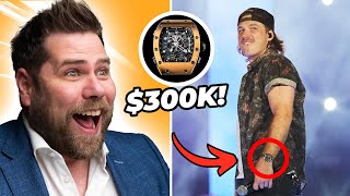 Watch Expert Reacts to Country Music Artist's INSANE Watches!