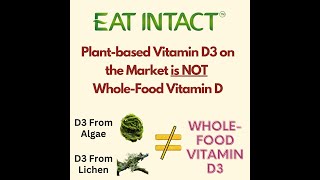 Unveiling the Truth: Plant-Based Vitamin D3 Supplements – Are They Truly Whole Food Vitamin D?