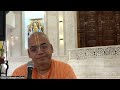 does god exist srimad bhagavatam 4.21.30 hg nama nishtha das iskcon radha govinda temple